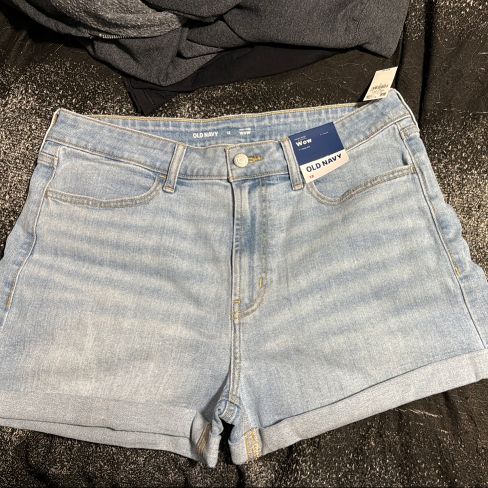 Old Navy Sky Blue Denim Shorts